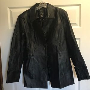 Ladies leather jacket